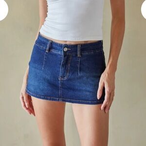 Mini Skort Denim